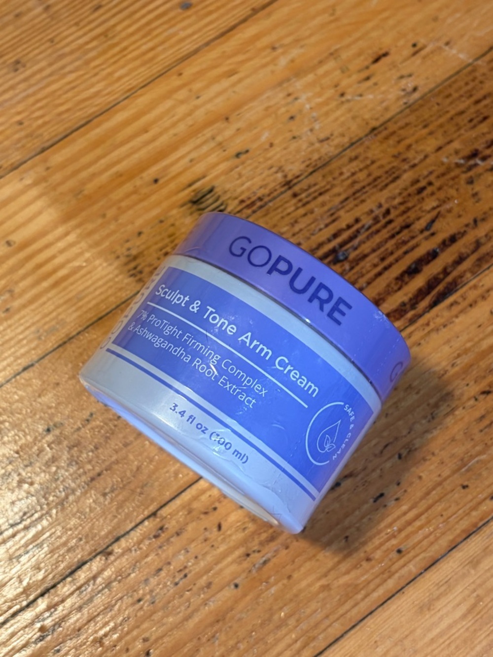 GoPure Sculpt & Tone Arm Cream – Purple NEW Sealed